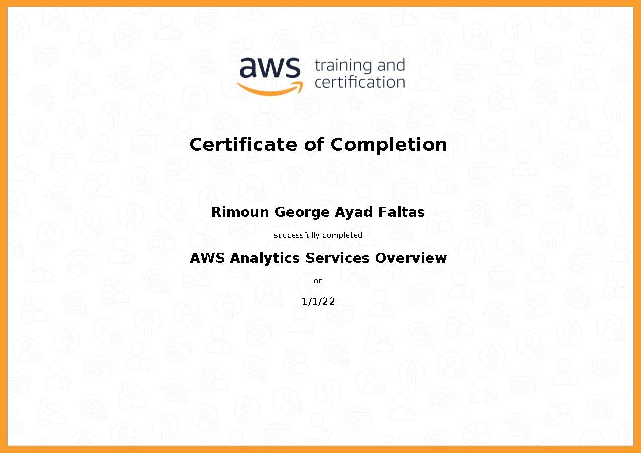 AWS Analytics Services Overview