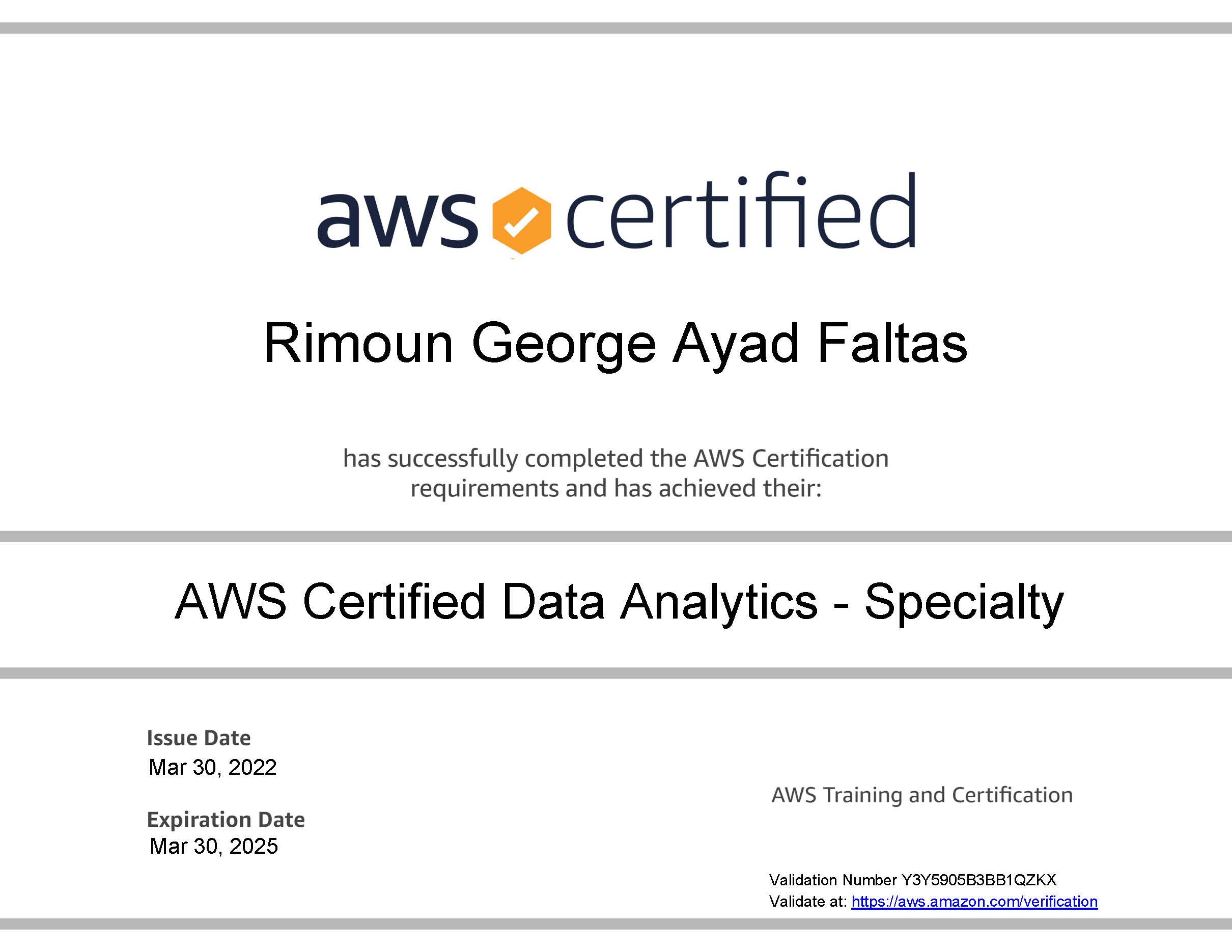 Certificate Image