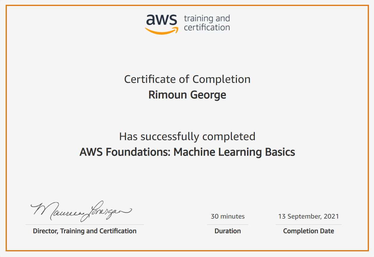 AWS Foundations: Machine Learning Basics