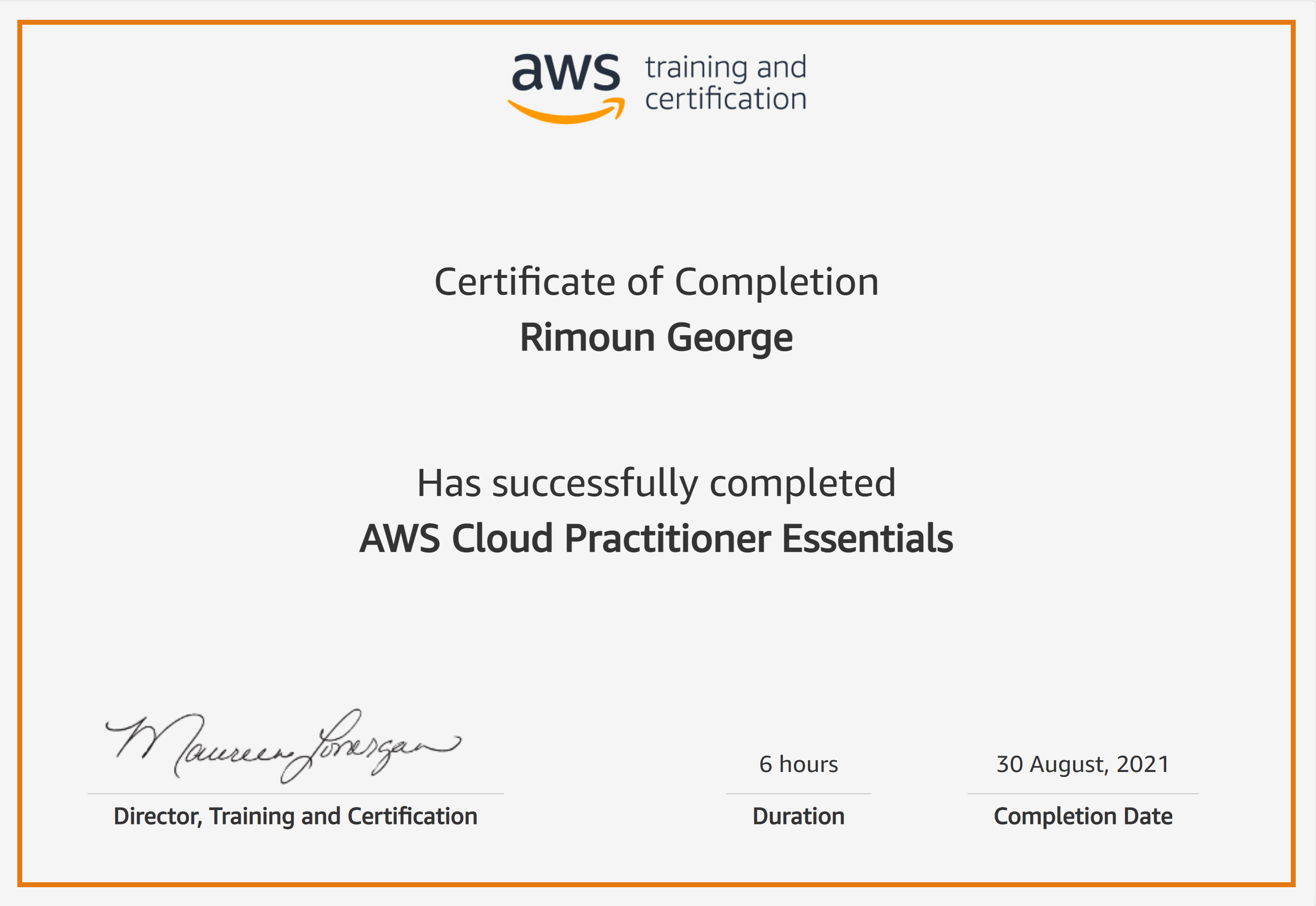 AWS Cloud Practitioner Essentials