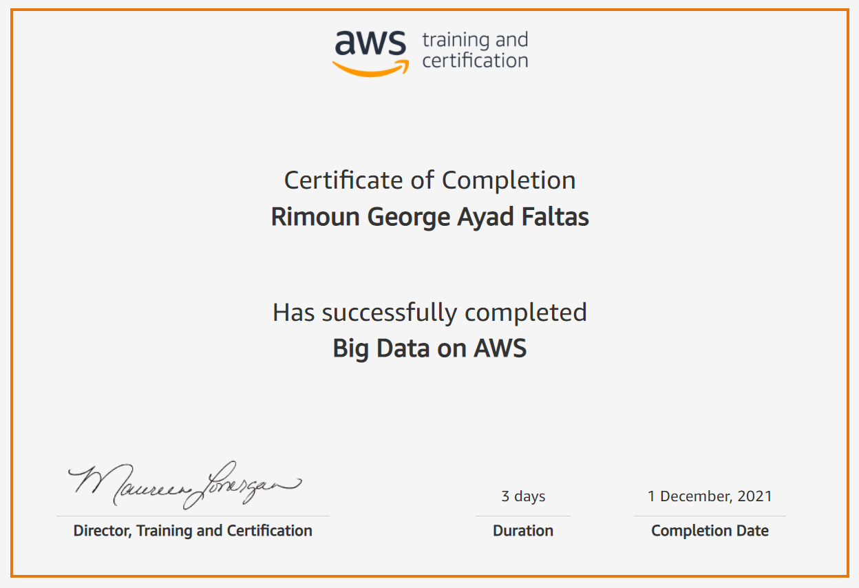 Big Data on AWS