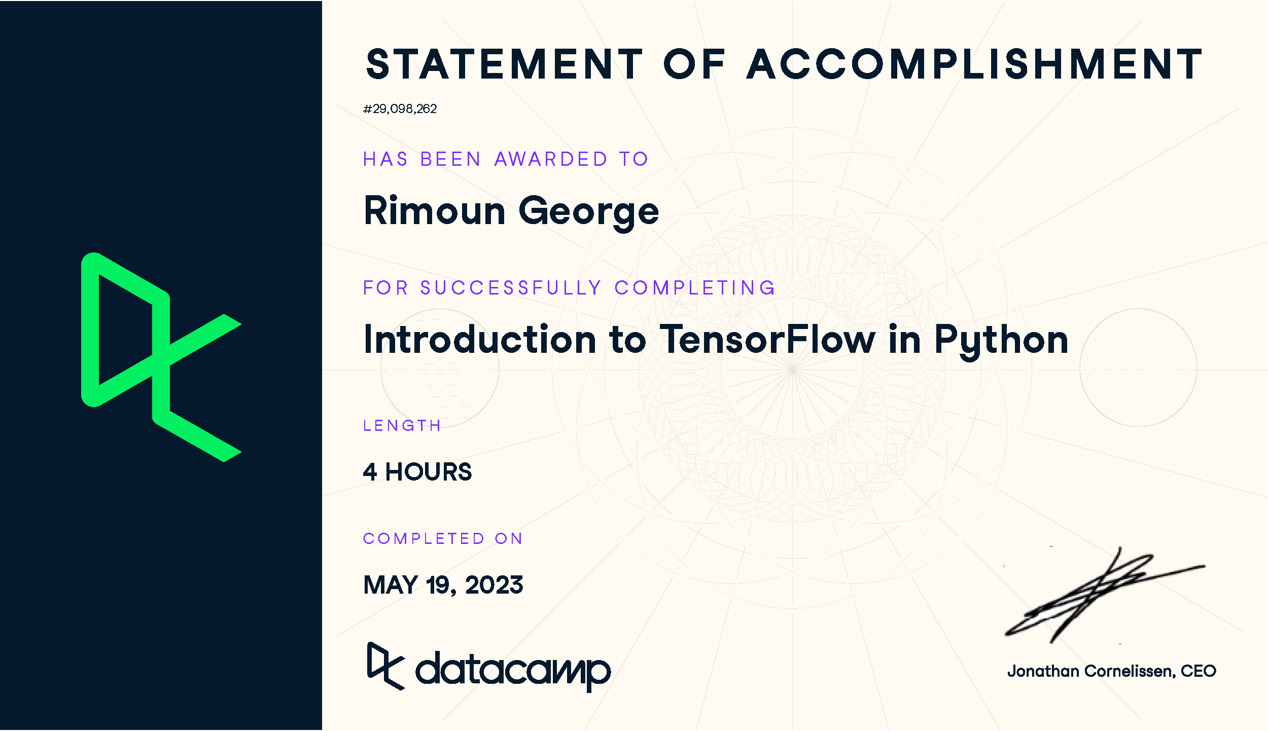 Introduction to TensorFlow in Python