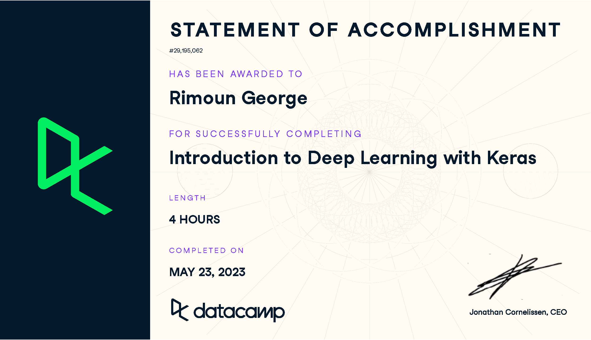 Introduction to Deep Learning with Keras