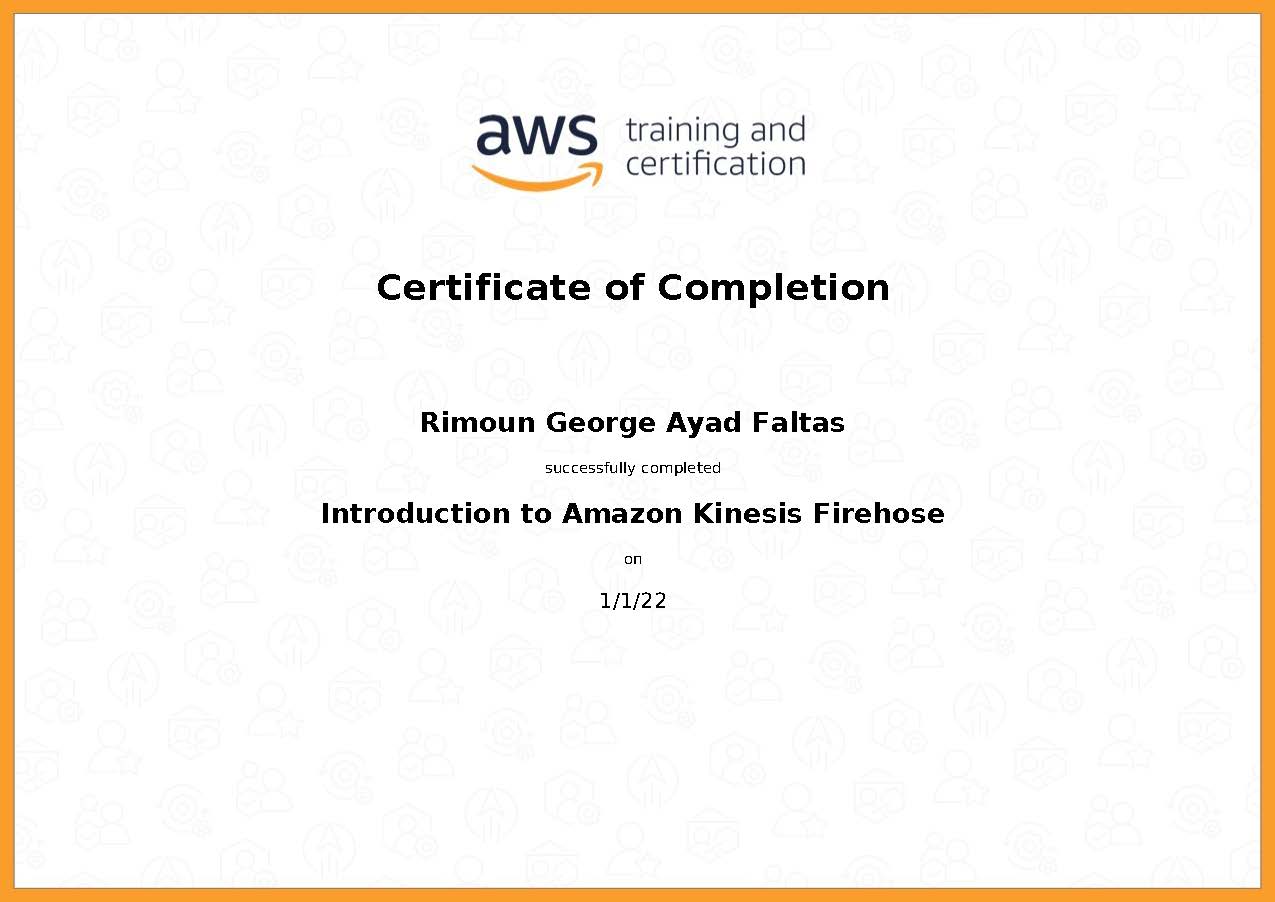 Introduction to Amazon Kinesis Firehose