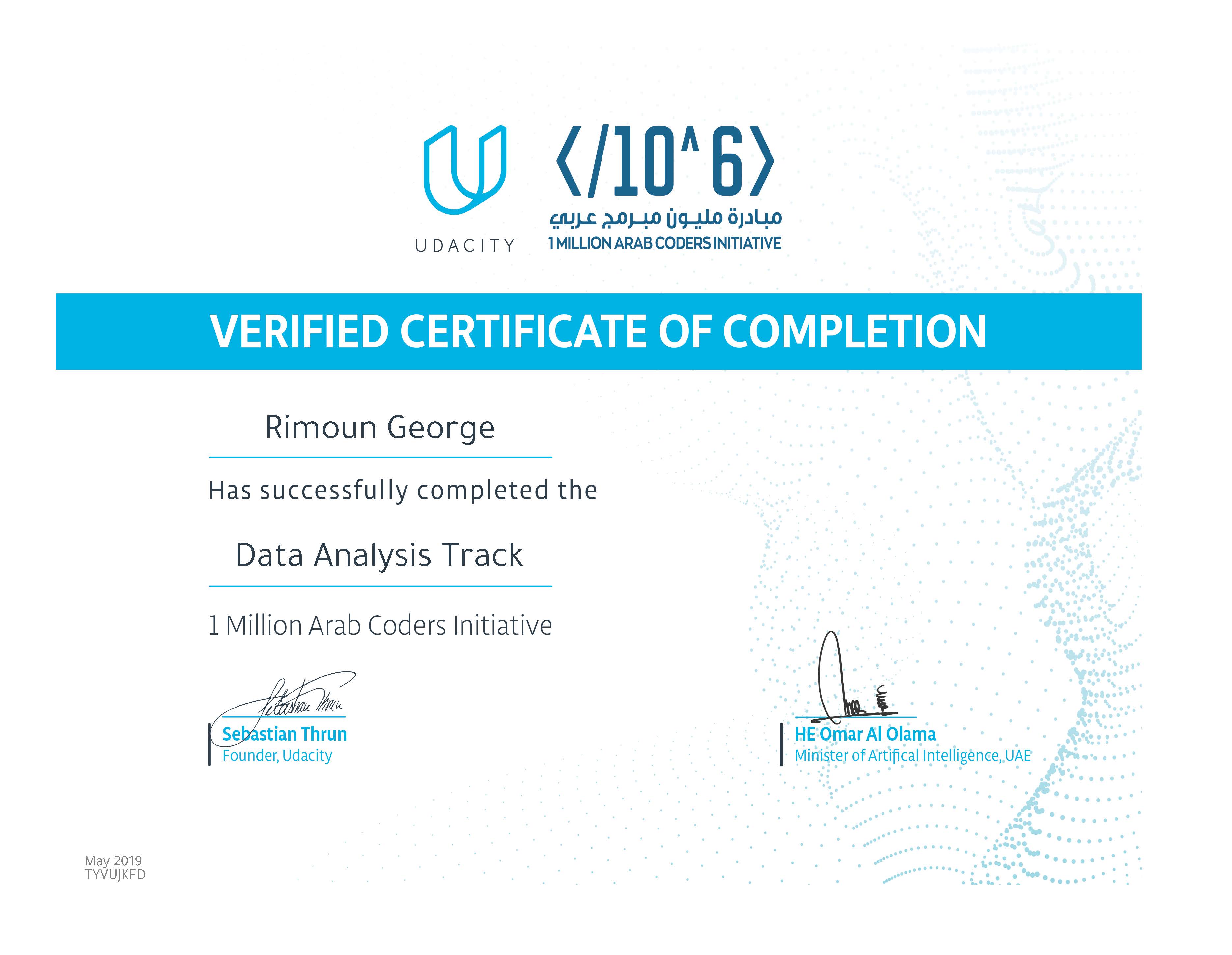 Data Analysis Track