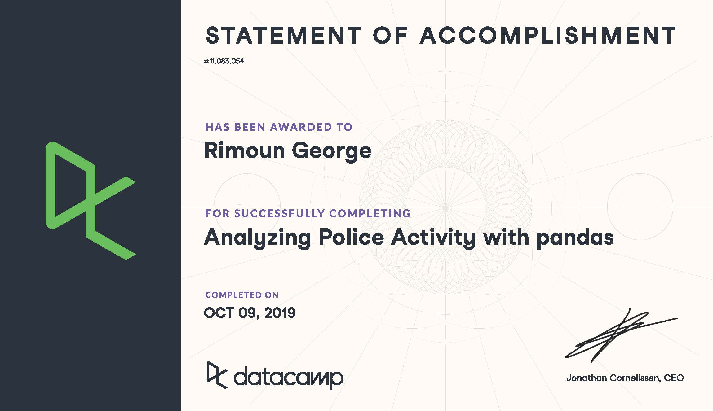 Analyzing Police Activity with pandas
